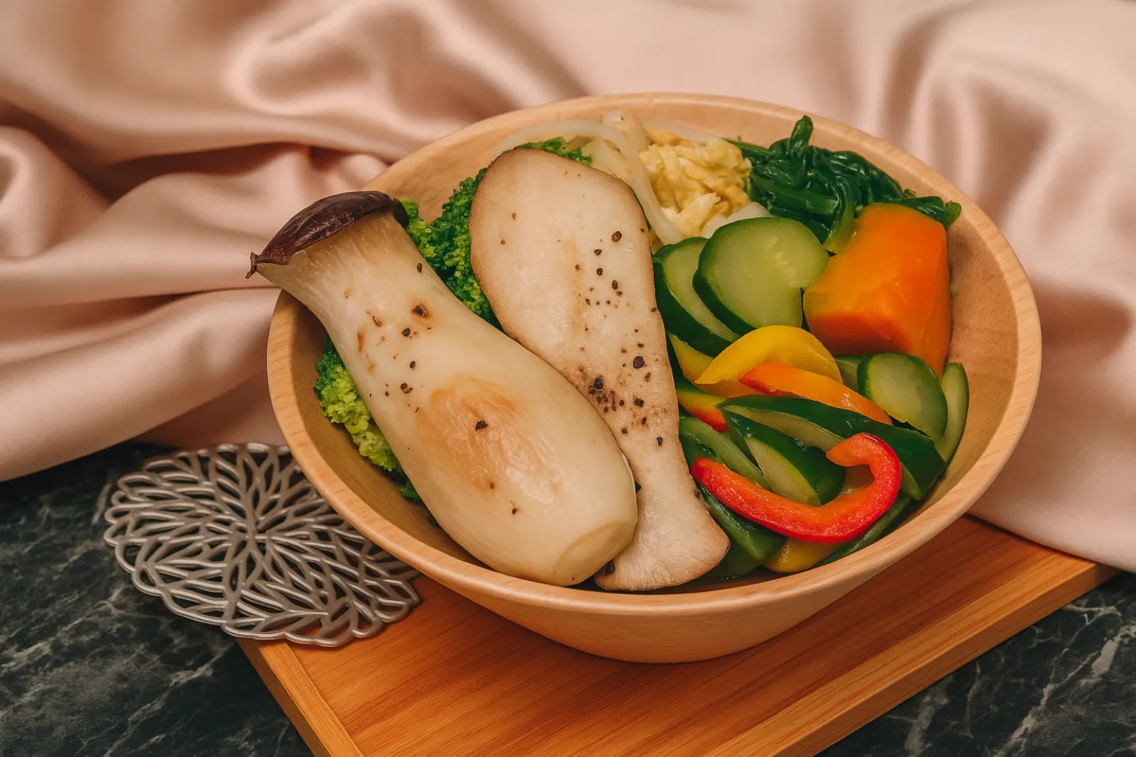 杏鮑菇蔬菜盒餐盒